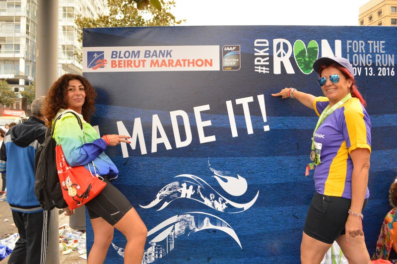 BLOM BANK Photobooth at the BLOM BANK Beirut Marathon